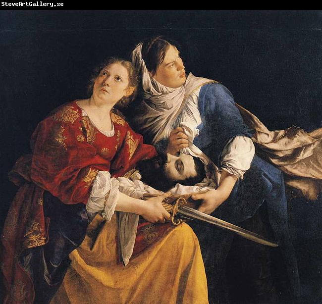 Orazio Gentileschi Judith and Her Maidservant with the Head of Holofernes